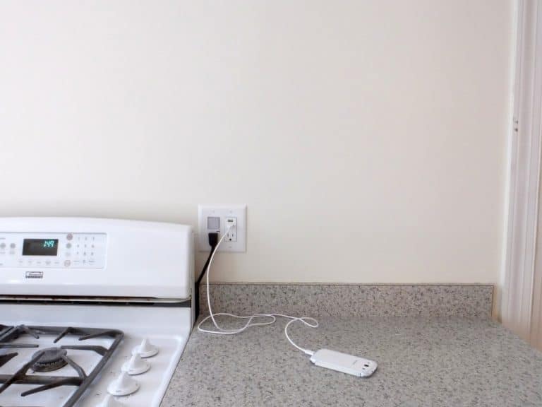 Kitchen wall outlet upgrade