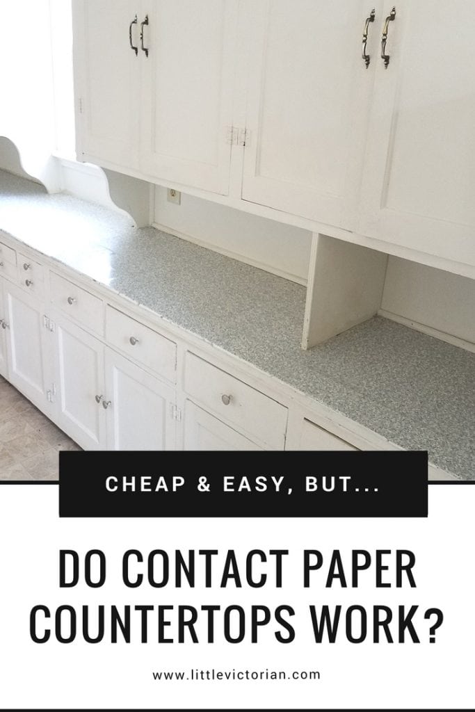 Can you really put contact paper on countertops? · Little Victorian